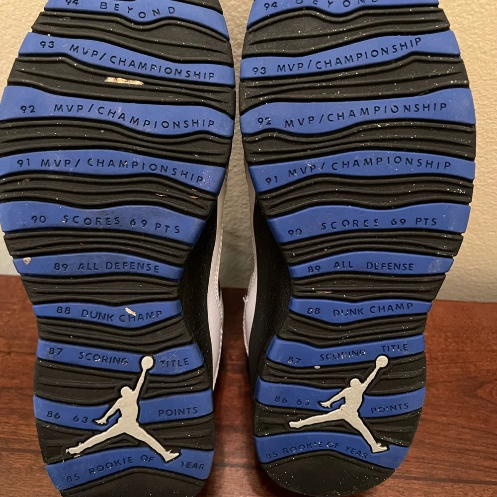 Nike’s Air Jordan 10 Retro ‘Orlando’ 2018 release in size US Men’s 8.5 - Picture 5 of 6